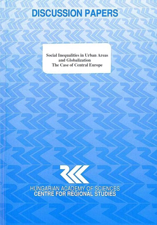 cover_Social Inequalities in Urban Areas and Globalization - The Case of Central Europe
